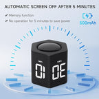 Exlliy Productivity Timer 1, 60 Minutes Preset, Desk Cube Timer - Image 5