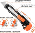 JOYUMY 20 Pack Utility Knife, Box Cutter Retractable, Box Knife - Image 5