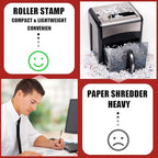 Nezyo 2 Pack Identity Protection Roller Stamp Identity Theft, Confidential - Image 7