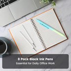 JIMMIDDA 8Pcs Black Gel Pens - Image 8