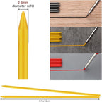 Zhehao 120 Pieces 2.8 mm Carpenter Pencils Lead Refills HB Refill - Image 2