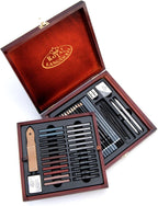 royal & langnickel rset-sket1600 premier sketch pencil art showing dimensions