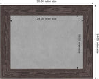 Amanti Art Black Framed Magnetic Board 24x30 Medium Vision Board - Image 4
