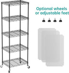 SINGAYE Shelf Closet Wire Shelving：Adjustable Metal Unit - Image 4