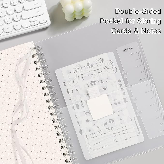 EMSHOI B5 Spiral Dotted Notebook - Image 6