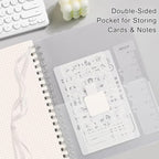 EMSHOI Spiral Notebook Bullet Dotted journal, A5 Dotted Grid Notebook - Image 6