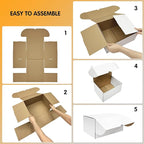 JOWLOT 12x9x6 inch Shipping Boxes Set of 15 - Image 4