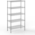 Regal Altair 18" Deep x 36" Wide x 64" Height Wire Shelving Kit | 5-Tier | NSF by Regal+Altair