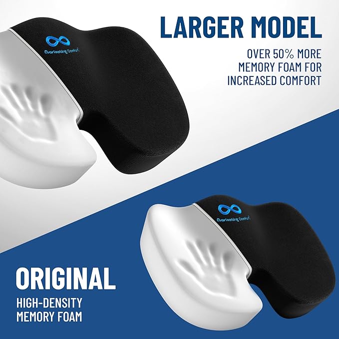 Everlasting Comfort Doctor Recommended Memory Foam Seat Cushion - Image 7