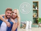 Monogram Wall Decor Personalized Metal Sign Last Name Sign Personalized Signs - Image 5