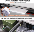 VEVOR Electric Hydraulic Paper Cutter, Heavy Duty Paper Cutter Machine - Image 4