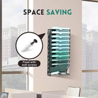 SUPEASY 11-Tier Wall File Organizer, Hanging Wall Files - Image 5