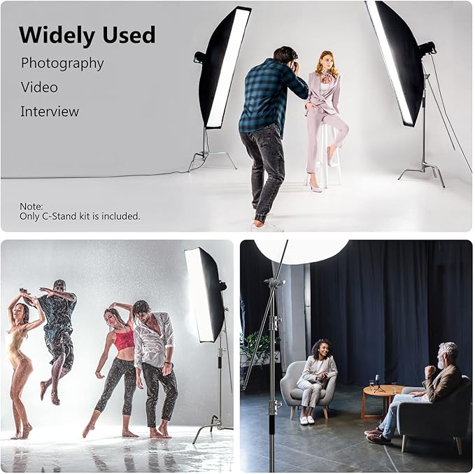 2 Pack Photography C Stand - Image 6