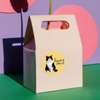 500 PCS Cute Cat Thank You Stickers - 2 Inch Funny Cat Design Stickers for Business, Online Retailers, Mail Envelopes, Packaging, Shipping