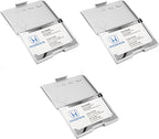Stephanie Imports Set of 3 Slim & Minimalist Metal Business Card Holder Unisex - Image 3