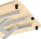 Decoholic Light Wood Small Single 24 inch Scissors Lift Keyboard and Mouse Riser - Image 9