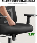 marsail ergonomic office chair with lumbar support and, package contents