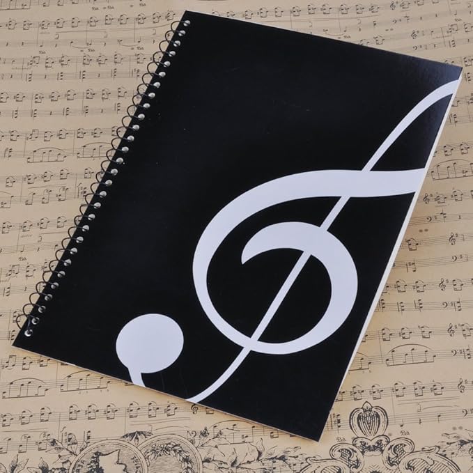 Blank Sheet Music Composition Notebooks 100 Pages Stave Notebook, Musical - Image 2