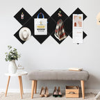 Smarpau Large Cork Board for Walls, 12 Pack Square Bulletin Board, Felt Wall - Image 7