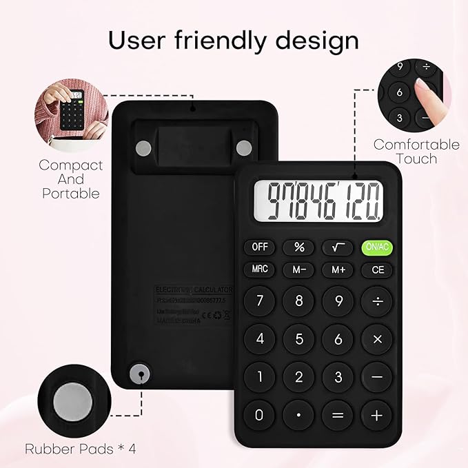 Cute Calculator, Basic Four Function Calculator - Image 4