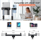 Tablet Floor Stand, 360° Rotation Tablet Holder, Compatible - Image 7