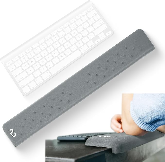 EdgeRest PostureUp L-Shaped Memory Foam Wrist Rest, Ergonomic Elbow and Forearm by PostureUp