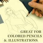 Print It - Vellum Bristol Colored Cardstock Cover Paper, 67 Lb, 8.5" X 11” - Image 4