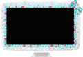 Kingshion 24-inch Cute Lace Fabric Monitor Cover by Unknown