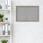 Amanti Art Silver Framed Magnetic Board 18x26 Medium Vision Board - Image 5