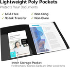 Dunwell Presentation Binder 24-Pocket, Displays 48 Pages, 8.5x11 Portfolio - Image 4
