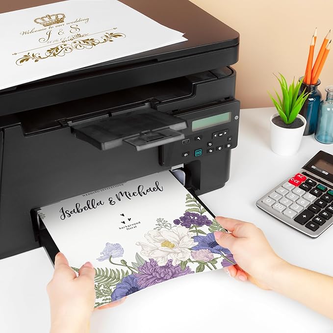 100 Sheets White Cardstock 8.5 X 11 Inches, 92lb/250gsm Heavy Weight Printer - Image 4