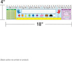 Carson Dellosa Education 30PC Quick Stick Name Plate Set offers alphabet charts - Image 3