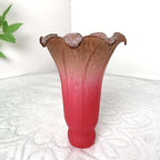 Bieye LS71 Lily Flower Blown Glass Lampshade - Image 6