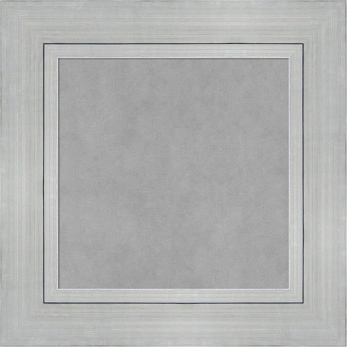 Amanti Art Silver Framed Magnetic Board 23x23 Small Vision Board by AmantiArt