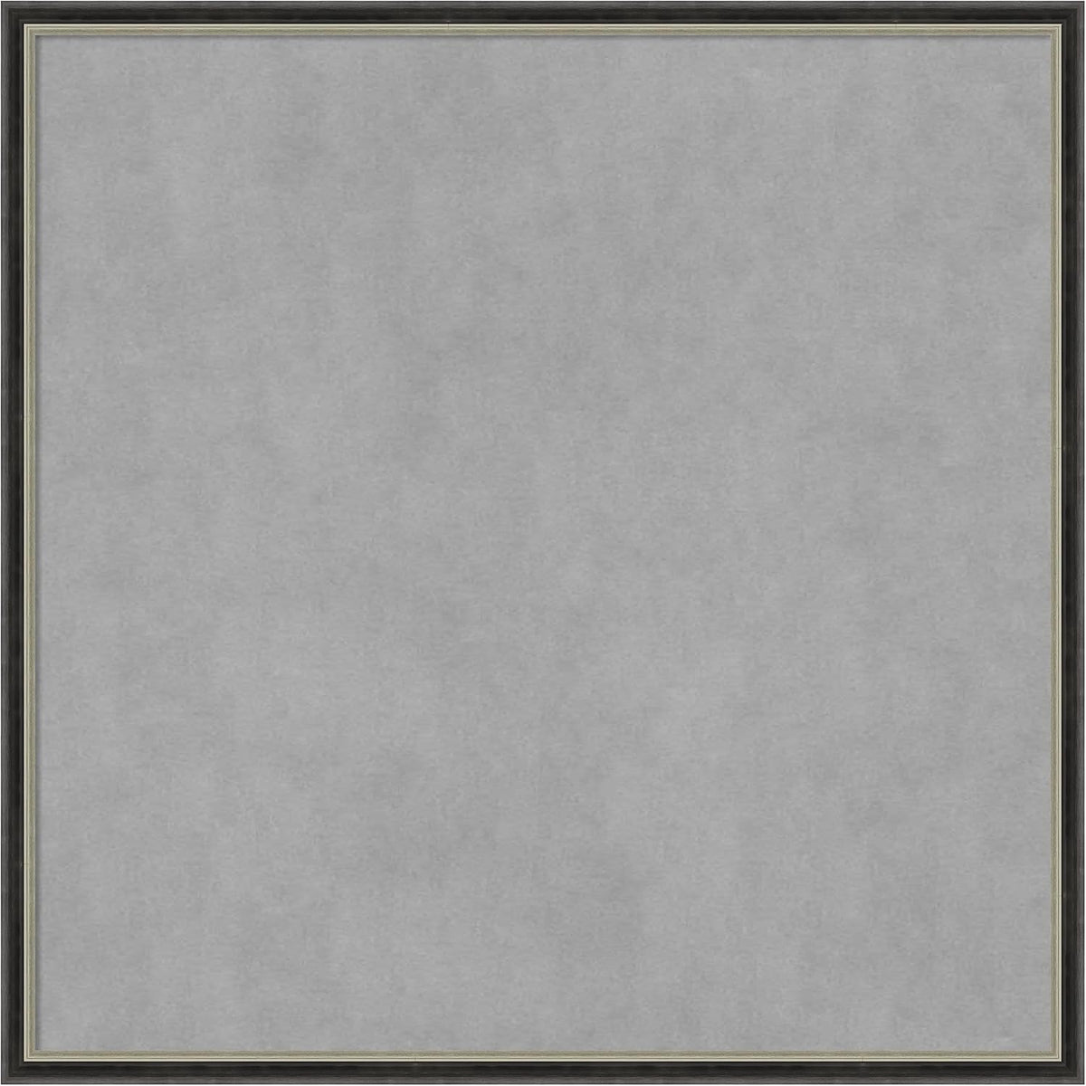 Amanti Art Black Framed Magnetic Board 25x25 Medium Vision Board