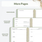 SUNEE 2026 Planner 8.5" x 11" – Dated Productivity Planner - Image 6