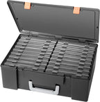 Photo Storage Box 4" x 6", 18 Inner Extra Large Photo Case Large Photo by Gbivbe