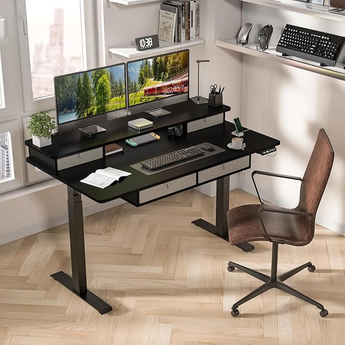 Kingant 55 x 30 Inch Electric Standing Desk - Image 2