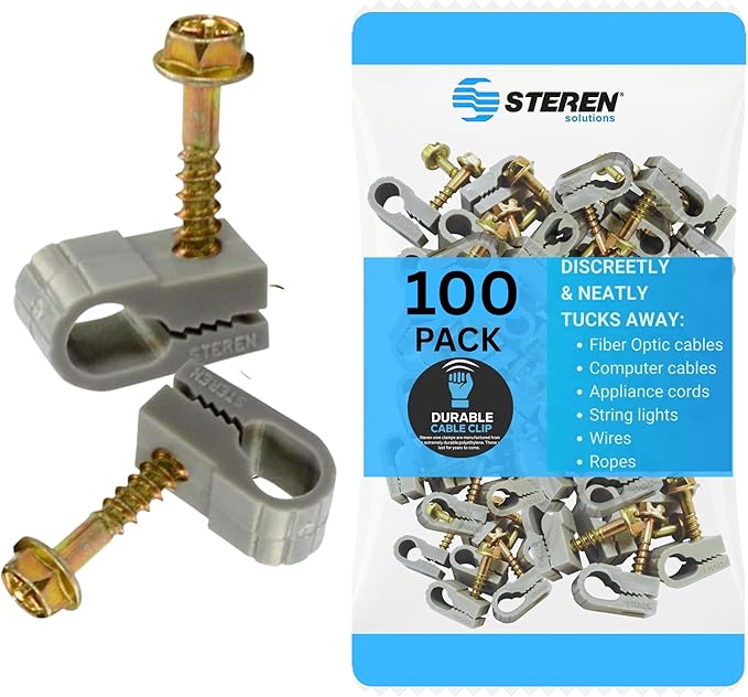 STEREN Coaxial Cable Clips by STEREN