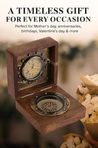 Handmade Brass Sundial Compass - Image 3