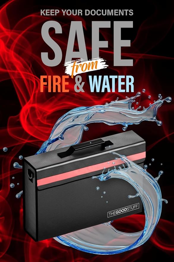 The Good Stuff Fireproof Document Box - Image 3