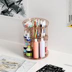 Rotating Makeup Organizer Countertop, DIY Adjustable Trays Spinning Skincare - Image 7
