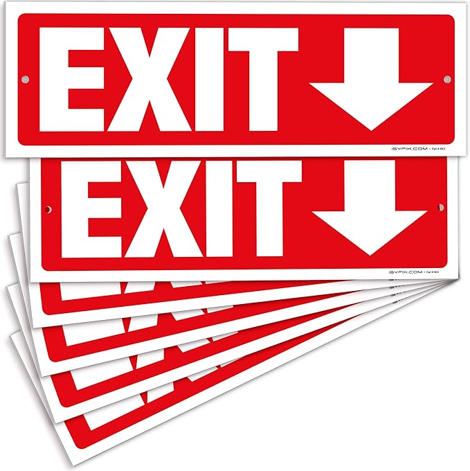 iSYFIX Exit Signs by iSYFIXPREMIUMSIGNS