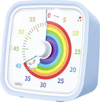 Yunbaoit Visual Timer with Protective Case, Rainbow Disk 60 Minute Countdown by Yunbaoit