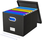 Oterri File Organizer Box with Lid by Oterri