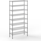 Regal Altair 14" Deep x 36" Wide x 74" Height Wire Shelving Kit | 8-Tier | NSF