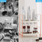 FSyueyun 2-Tier Bathroom Countertop Organizer, Tool-Less Installation Premium - Image 4