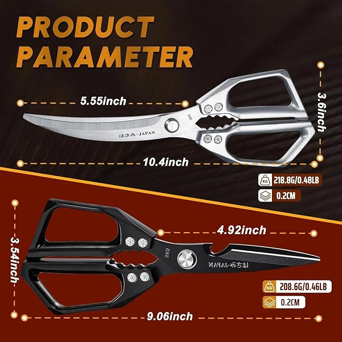 HUUSK Kitchen Scissors Set - Image 6