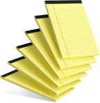 AILZFEI 6pcs Small Note Pad 5x8 College Ruled Legal Pads Paper Notepads 6 Pack by Unknown