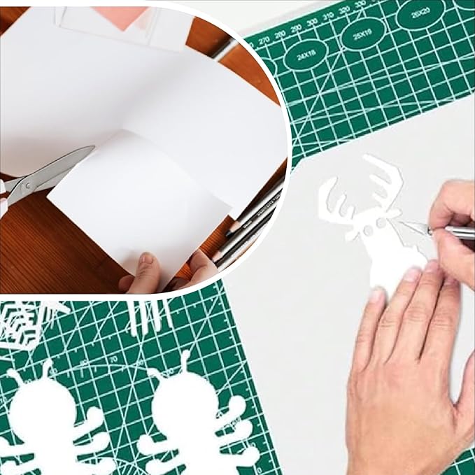 White Cardstock 8.5x11, Creebe 50 Sheets 65lb Card Stock Printer Paper 8.5 x 11 - Image 5